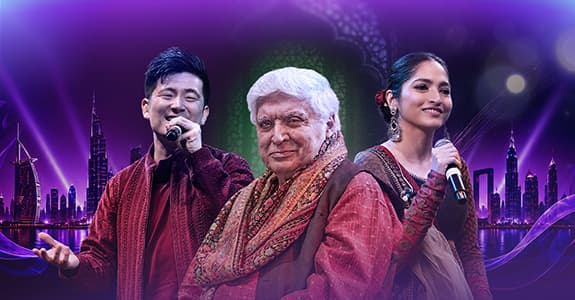 Javed Akhtar Sadaa Bahaar Geetkaar Dubai
